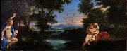 Francesco Albani Hermaphroditus and Salmacis Germany oil painting artist